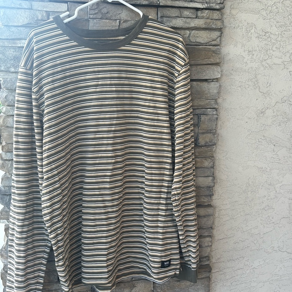 Vans Striped Long Sleeve Shirt